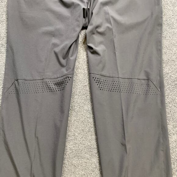 Nike Golf Pants Mens 36 Grey Tour Performance Dri Fit Straight Leg Stretch - Picture 10 of 12